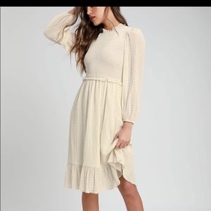 NWT Lulu's Whenever I'm With You midi